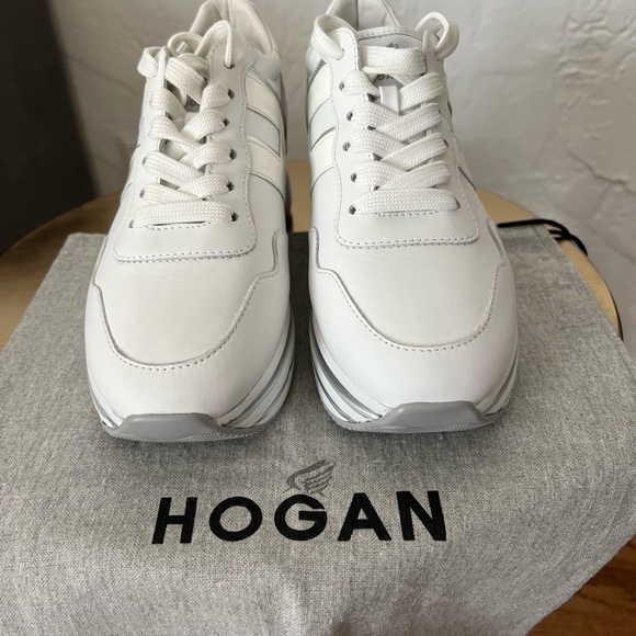 Hogan Midi H222 Sneakers - Size 38.5 European size - Picture 7 of 9